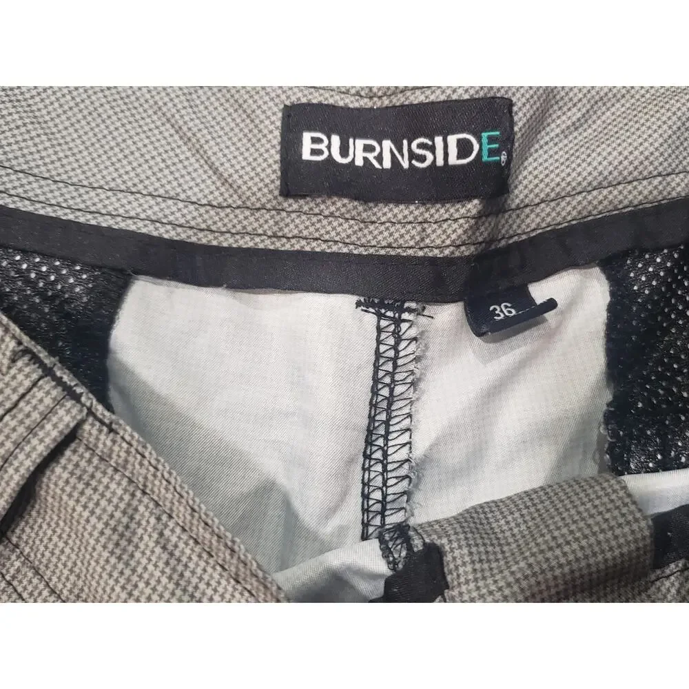Burnside Gray Cargo Light Weight Shorts | Size 36
